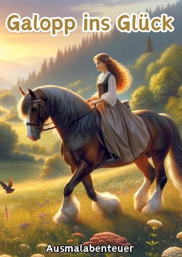 Galopp ins Glück: Ausmalabenteuer