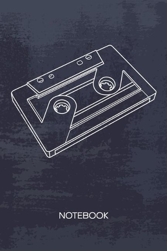 Bullet Dotted Journal: Nostalgic Notebook Dotted Grid a5 6x9 120 Pages - 90s Music Planner Mega Disco Mixtape Diary 90s Party - Vintage Lover 90s Kids Gift Idea for Men an