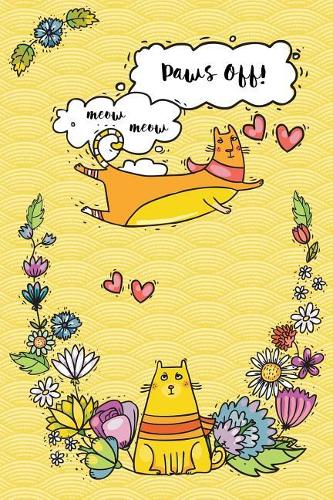 Bullet Journal Notebook for Cat Lovers Funny Flying Cartoon Cat 5