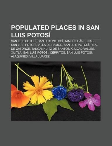 Populated Places in San Luis Potosi