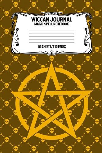 Wiccan Journal Magic Spell Notebook 55 Sheets/110 Pages
