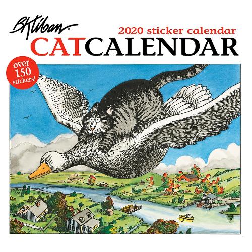 B. Kliban Catcalendar 2020 Sticker