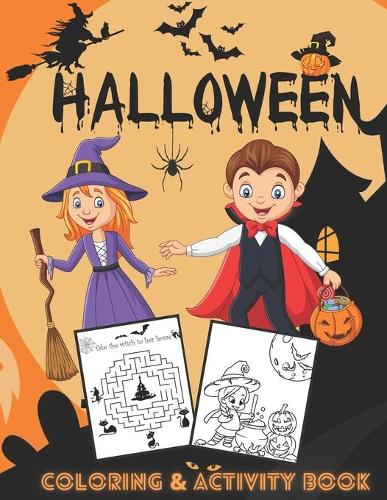 Halloween Coloring & Activity Book