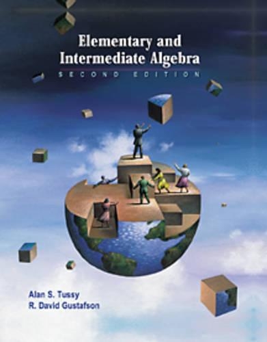 Elementary and Intermediate Algebra (Casebound , Bca Tutorial, Tle Student Guides, Bca Student Guide, and Infotrac)