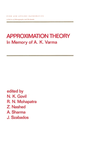 Approximation Theory