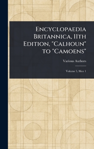 Encyclopaedia Britannica, 11th Edition, 