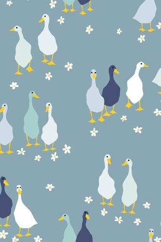 Goose Notebook: Blank Lined Journal, Softcover (6x9 Inches) with 120 Pages