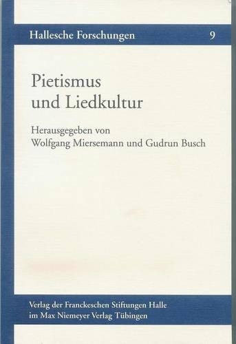 Pietismus Und Liedkultur