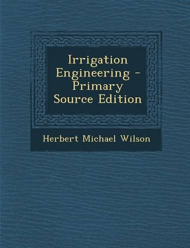Irrigation Engineering