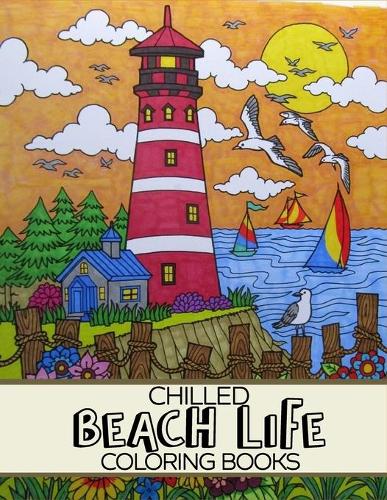 Chilled Beach Life Coloring Books