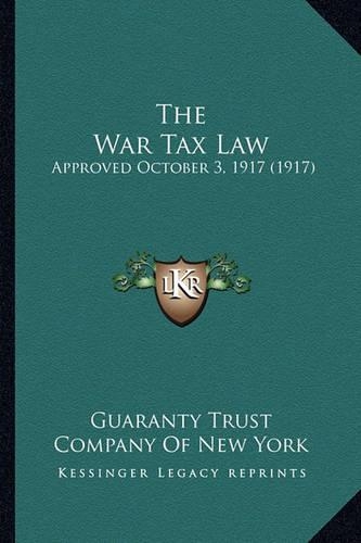 The War Tax Law