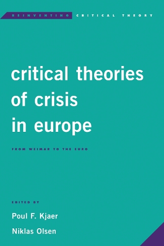 Critical Theories of Crisis in Europe
