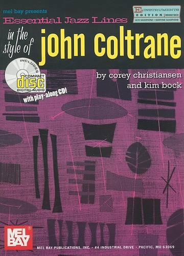 Essential Jazz Lines in the Style of John Coltrane, E-Flat Instruments Edition