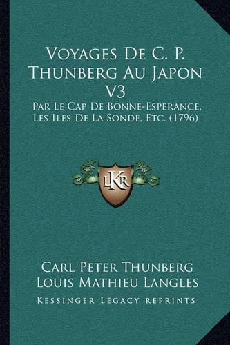 Voyages de C. P. Thunberg Au Japon V3