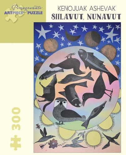 Kenojuac Ashevak Siilavut Nunavut 300-Piece Jigsaw Puzzle