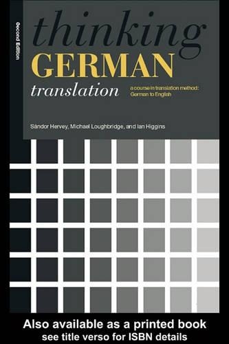 Thinking German Translation