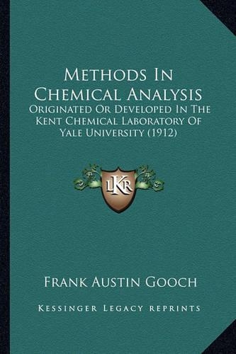 Methods In Chemical Analysis