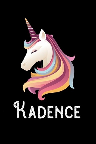 Kadence: Journal (Diary, Notebook) Personalized Custom Name Unicorn Birthday Gift for Girls and Women