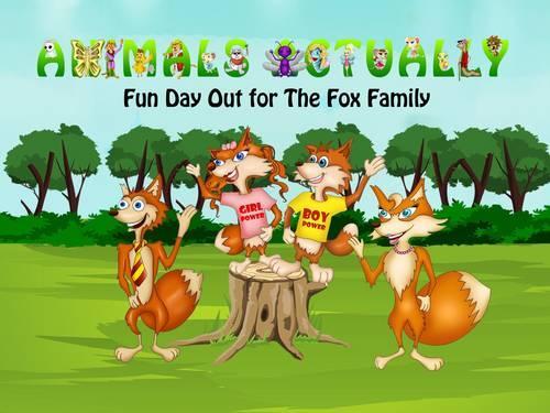 Fun Day out for the Fox Family