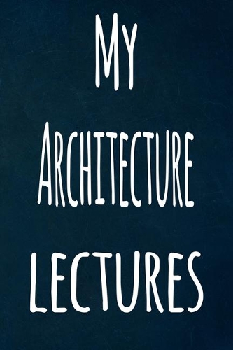 My Architecture Lectures: The perfect gift for the student in your life - unique record keeper!