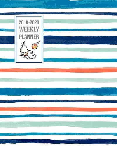 2019-2020 Weekly Planner: Two Year - Daily Weekly Monthly Calendar Planner 24 Months Jan 2019 to Dec 2020 for Academic Agenda Schedule Organizer Logbook and Journal Notebook 