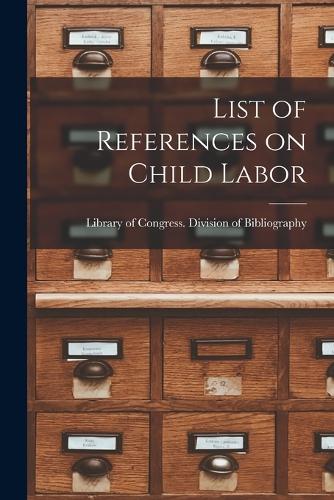 List of References on Child Labor