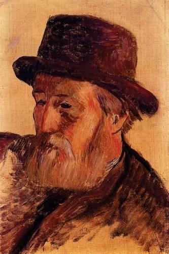 "Portrait of Isidore Gauguin" by Paul Gauguin - 1884: Journal (Blank / Lined)(Art of Life Journals)
