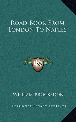 Road-Book from London to Naples