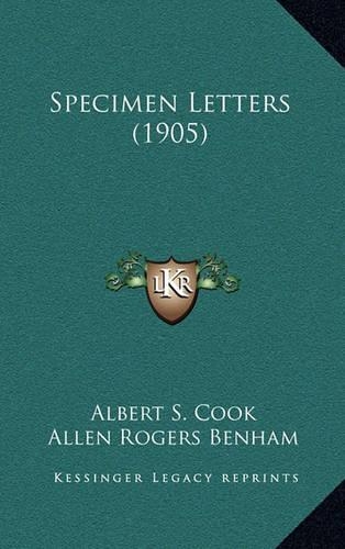 Specimen Letters (1905)