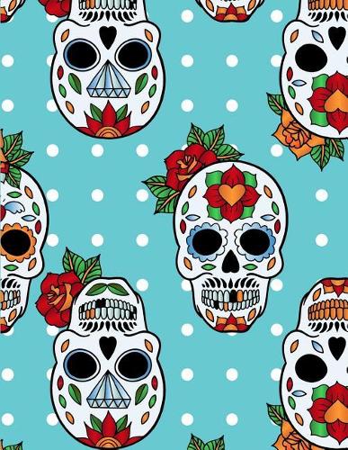 Skull Notebook: Red Rose Journal Book Ruled Lined Page Writing Kid Teen Girl Boy Women Men Funny Diary Record Plan Note Pad Skeleton Colorful Flower Leaves Composit(10 Skull Notebook)