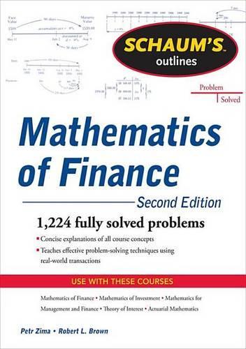 Schaum's Outline of Mathematics of Finance