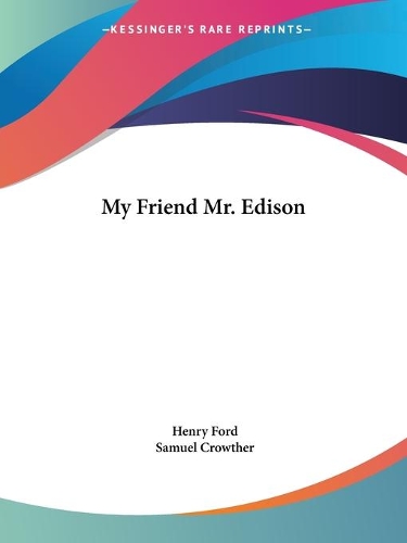 My Friend Mr. Edison (1930)