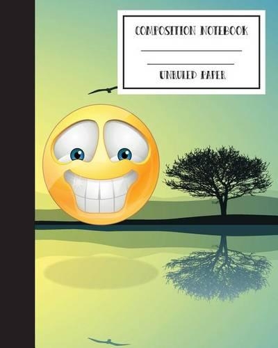 Emoji Journal UnRuled Composition Notebook To Write In, 8x10",120P, Workbook: Workbook for School, Office or Personal Use, Men, Women, Girls, Boys, Lined, Ruled Journal Homework Planner