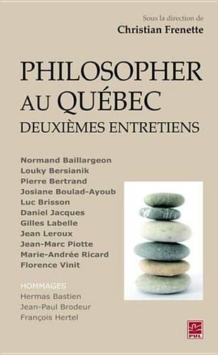 Philosopher Au Quebec