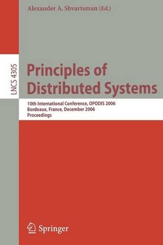 Principles of Distributed Systems