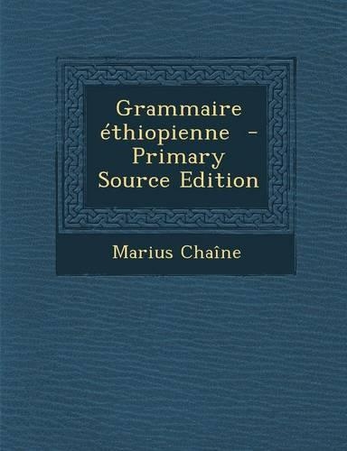 Grammaire Ethiopienne