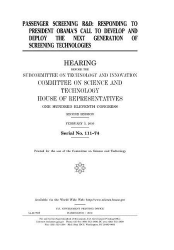 Passenger Screening R&d