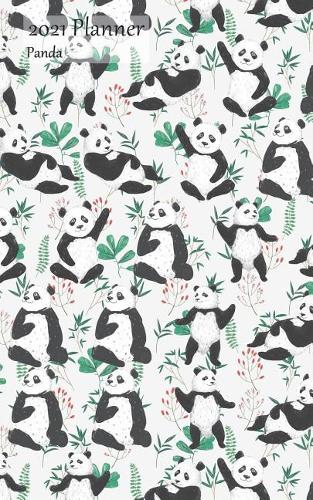 2021 Planner Panda: Bi Weekly 2021 Calendar Organizer Appointment Book, Panda and Bamboo Cover, Biweekly Schedule View, 5x8, with Yearly and Monthly Pages