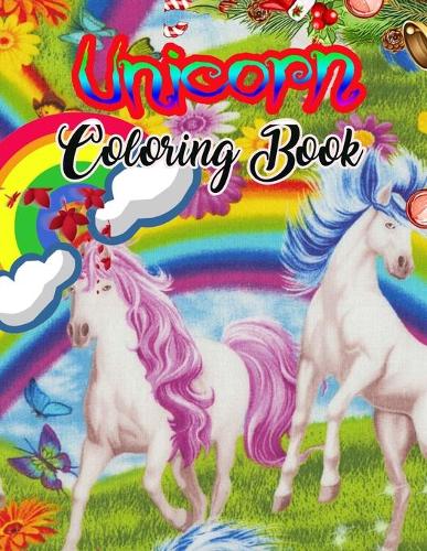 Unicorn Coloring Book: An Adult Coloring Book with Magical Animals, Cute Princesses, and Fantasy Scenes for Relaxation