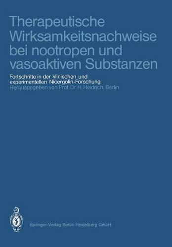 Therapeutische Wirksamkeitsnachweise bei nootropen und vasoaktiven Substanzen
