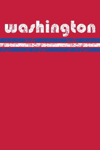 Washington: DC Notebook Journal Planner Retro Vintage Weathered 90 Pages