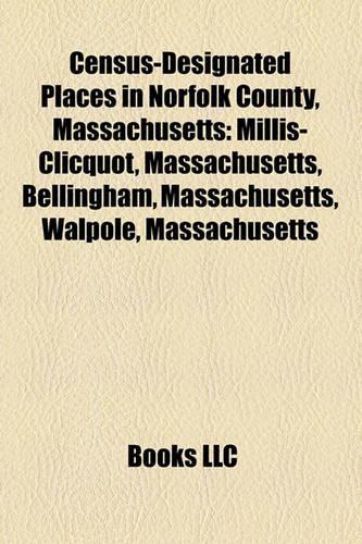 Census-Designated Places in Norfolk County, Massachusetts