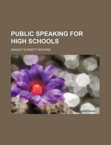 Public Speaking for High Schools