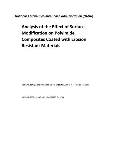 Analysis of the Effect of Surface Modification on Polyimide Composites Coated with Erosion Resistant Materials