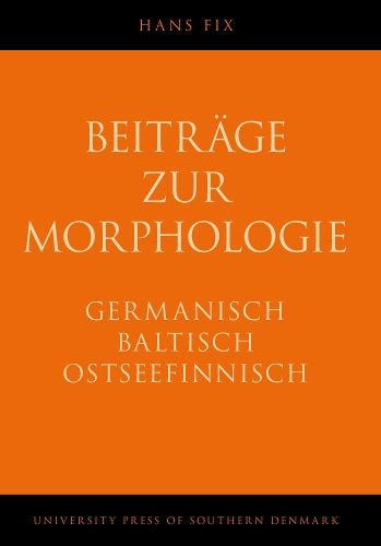 Beiträge zur Morphologie
