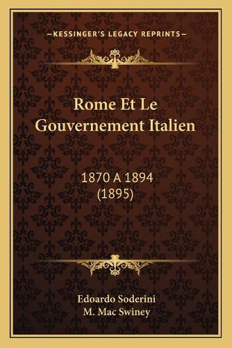 Rome Et Le Gouvernement Italien
