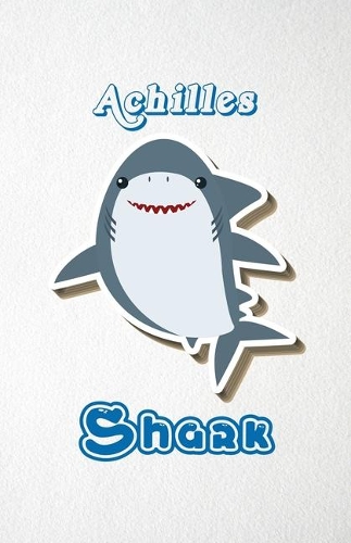 Achilles Shark A5 Lined Notebook 110 Pages