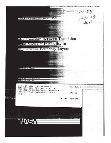 Relationship Between Transition and Modes of Instability in Supersonic Boundary Layers