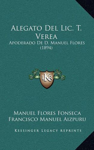 Alegato Del Lic. T. Verea