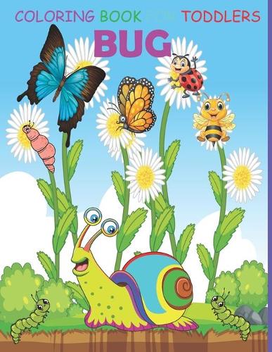 Bug coloring book for toddlers